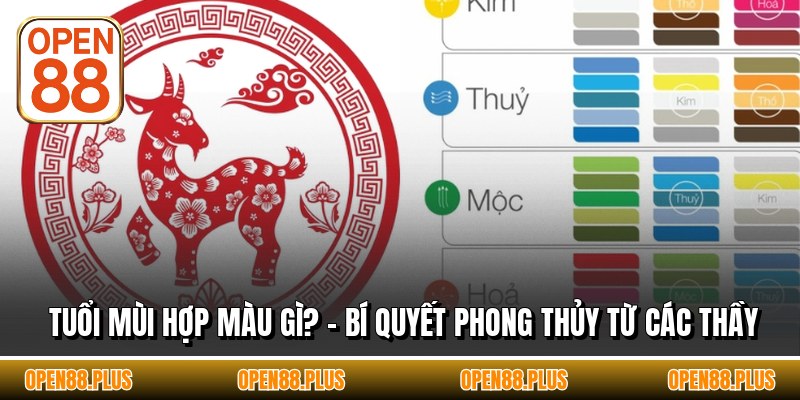 Tuổi Mùi Hợp Màu Gì? - Bí Quyết Phong Thủy Từ Các Thầy